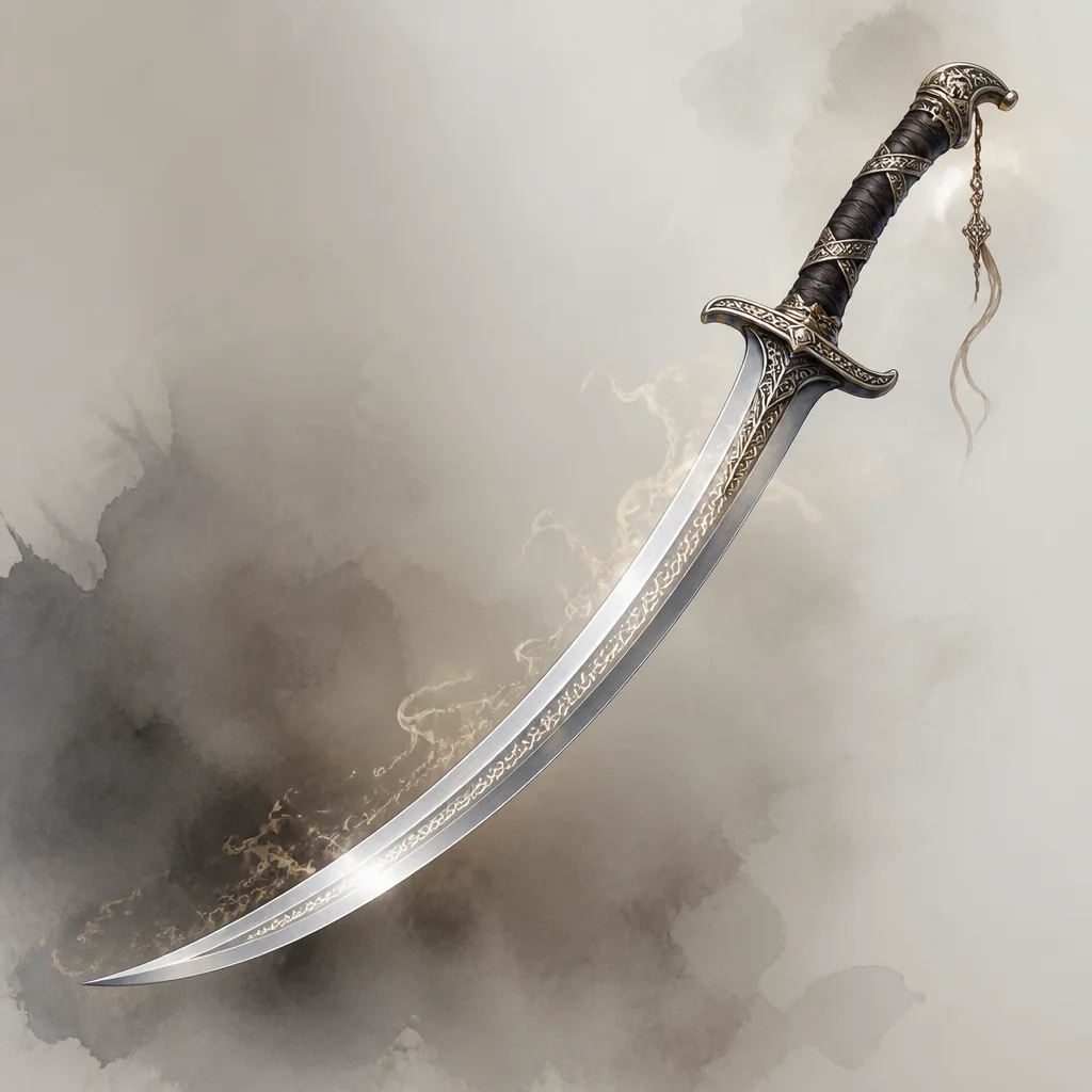 AI-generated magic sword item